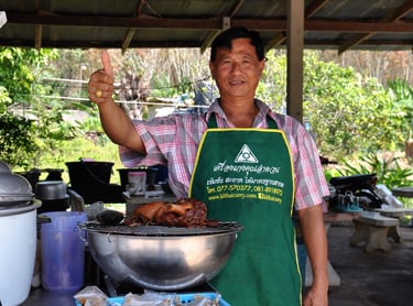 Sawi, Chumphon, dans les terres
