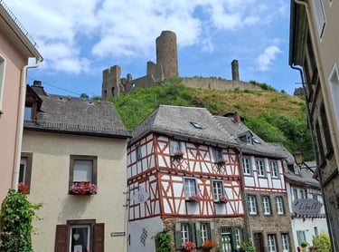 Altstadt mit Burgruine