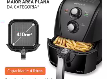 Air Fryer Mondial AFN-40-BFT