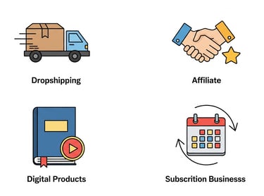 Different online business