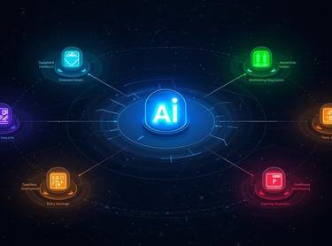 Network of specialized autonomous AI agents collaborating on development