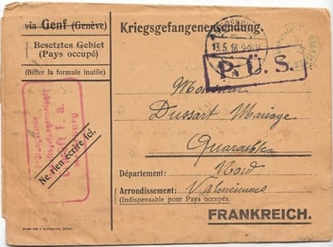 Kriegsgefangenensendung P.Ü.S.