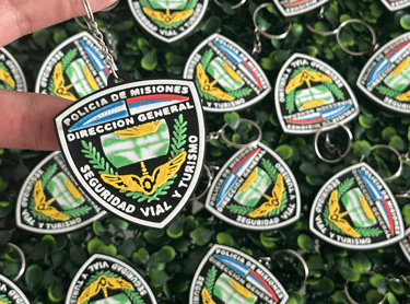 policia de misiones direccion general vial llavero 3d