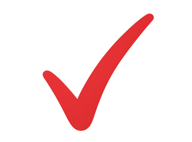 red check-mark that confirms Accord Extermination can provide extermination products