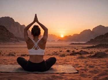 Jordania en 4 días: Tour Experiencia Yoga y Mindfulness en Aqaba, Wadi Rum y Petra
