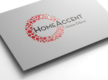 Home Accent logo design by : Mantegh Studio