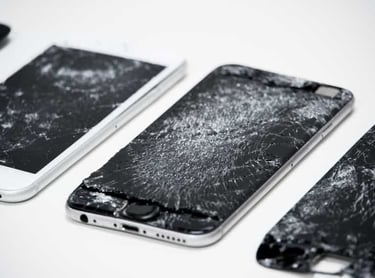 broken iphone image