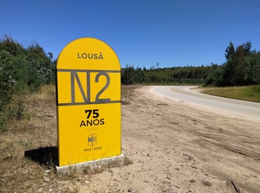 estrada nacional 2 n2 chaves faro lousã