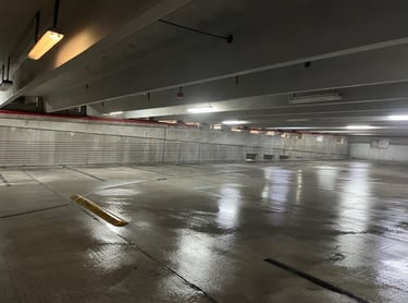 PARKING GARAGE PRESSURE CLEANING BROWARD COUNTY FL 