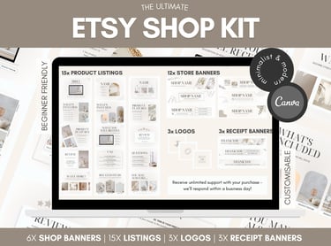 Etsy shop kit