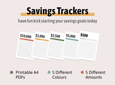 savings trackers