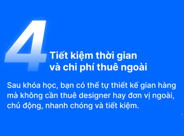 Khoá học trang trí gian hàng shopee