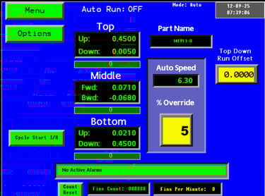 Fin Machine Automatic
