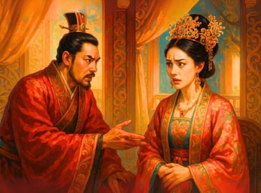 Dương Vân Nga và Lê Hoàn Trong Chính Điện