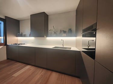 Giulia Sbrogiò | designer - cucina - cucina su misura - fenix - cucina italiana - cucinare a casa