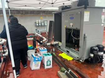 reparacion y mantenimiento de equipo de aire acondicionado dividido carrier