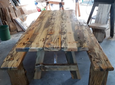 blued pine, custom designed, unique