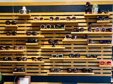 Lunettes de soleil à Seignosse