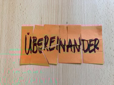 Uebereinander-collage