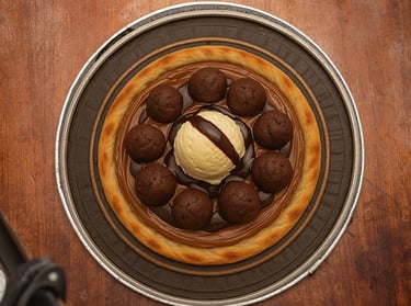 Pizzaria em Porto Alegre da Marquês Pizzaria , pizza doce deliciosa