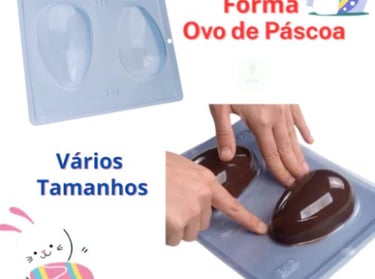 forma de ovo de páscoa