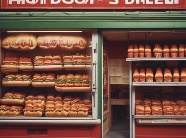 www.gcyasociados.com-a store front door of a hot dog in a store