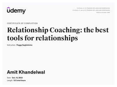 Amit Khandelwal Couple Coaching