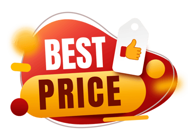 a price tag with a price tag on it