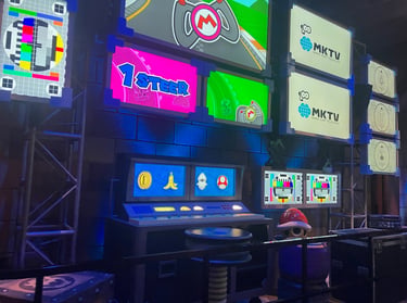 Super Nintendo World - MKTV Screens and Scenes