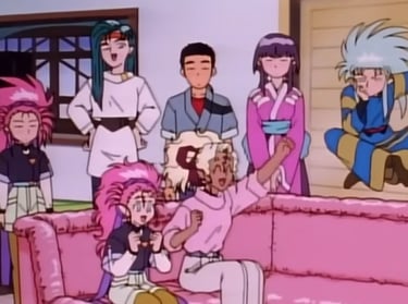 The Tenchi Gang (plus one)