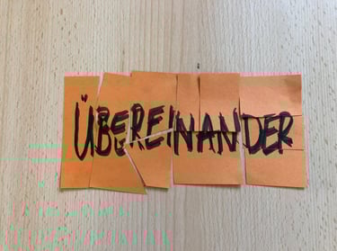 Uebereinander-collage