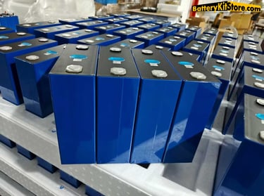 a bunch of batteries on display in a store