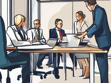 white and black abstract painting