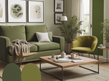 Bright living room with modern inventory