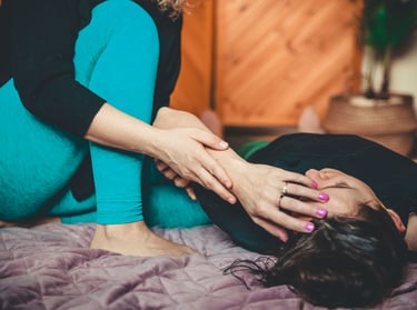 Emilia Tura warsztaty w Jaworznie, masaż Ka-Hi