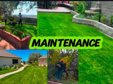 Lawn mowing and maintenance