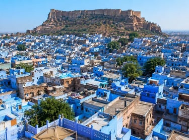 Blue City India Rajasthan - Jodhpur