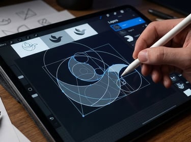 Brand identity design including logos, typography, and visual systems