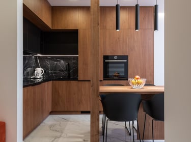 Open concept home remodel in Palatine IL with updated kitchen and living room