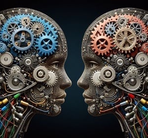 Dos mitades de Cerebro