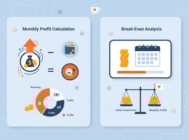 maa ki chai monthly profit calculation
