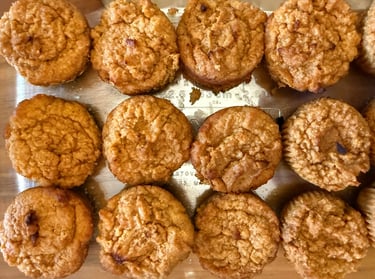 Keto pumpkin muffins