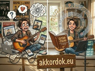 Tanulj gitározni online - tanfolyam