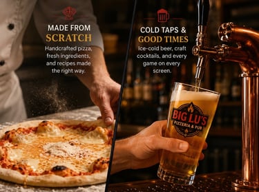 Big Lu's Pizzeria & Pub Italian Sports Bar