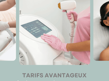 tarifs avantageux épilation laser