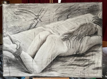 original art by cairns artist adam clancy