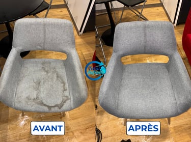 nettoyage chaises à domicile