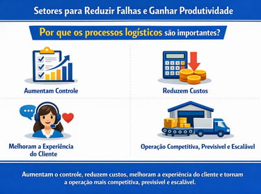 Importância dos processos logísticos