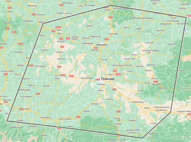 debosselage toulouse zone de service