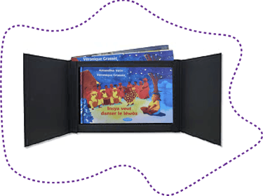 Kamishibaï dans un butaï traditionnel